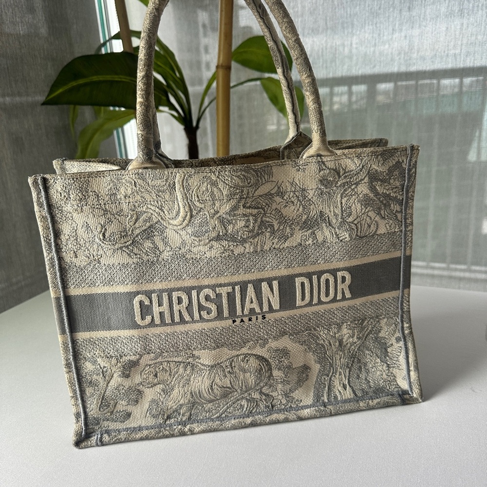 COPY - Dior Gray Tote Bag